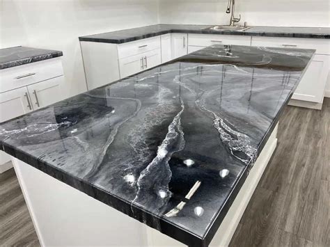 But overall, it doesn’t need much more than that. . Epoxy over granite countertops